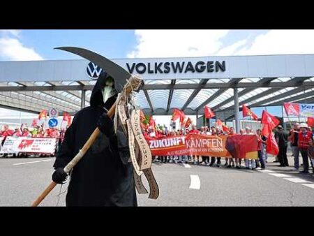 Volkswagen unveils four-year plan but lacks backing for overhaul with up to 100,000 job cuts
