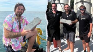 Treasure hunters recover rare silver bar from legendary shipwreck off Florida Keys Treasure hunters recover rare silver bar from legendary shipwreck off Florida Keys