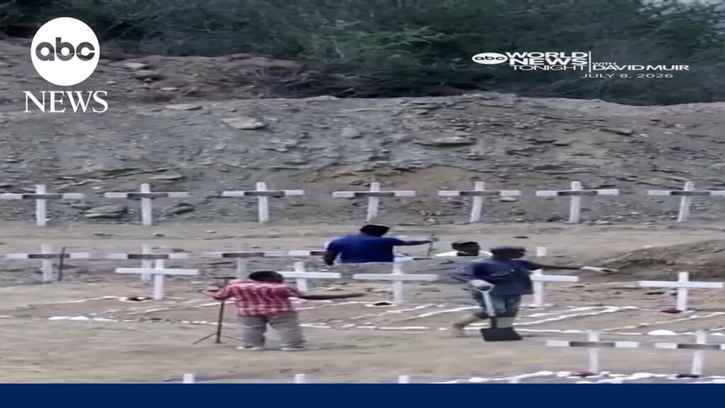 Mass graves in Venezuela after devastating quakes