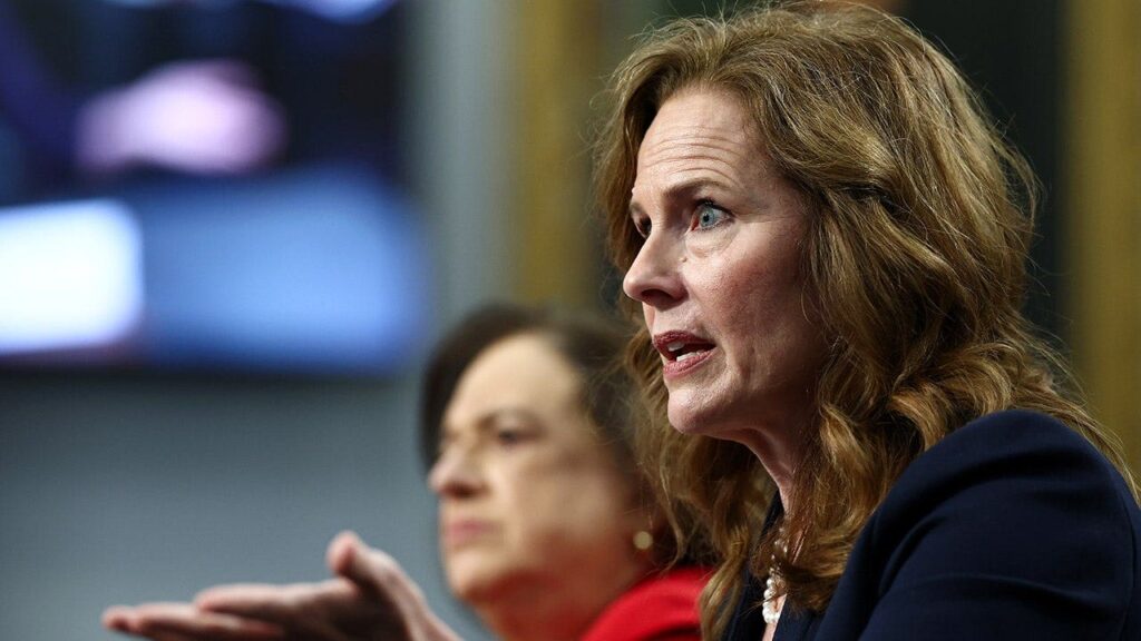 Amy Coney Barrett recalls heartbreaking question from 12-year-old son over bulletproof vest Amy Coney Barrett recalls heartbreaking question from 12-year-old son over bulletproof vest