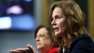 Amy Coney Barrett recalls heartbreaking question from 12-year-old son over bulletproof vest Amy Coney Barrett recalls heartbreaking question from 12-year-old son over bulletproof vest