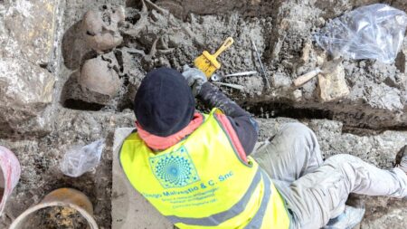 ‘Significant’ early Christian church emerges beneath former fish market in ancient city