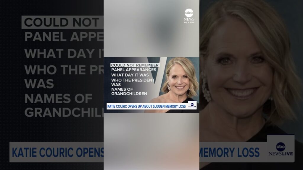 Katie Couric reveals transient global amnesia diagnosis: What to know