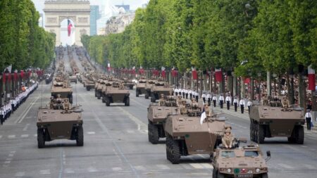 Watch Live: Parade and military flypast to mark Bastille Day celebrations