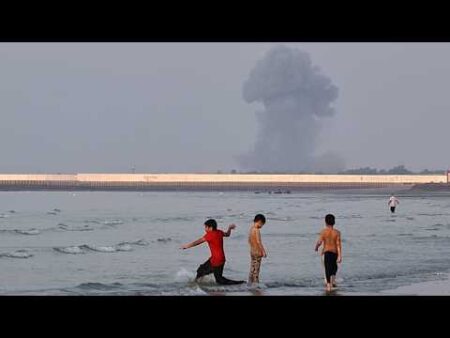 US launches strikes on Iran for third straight night as Trump says deal still ‘possible’