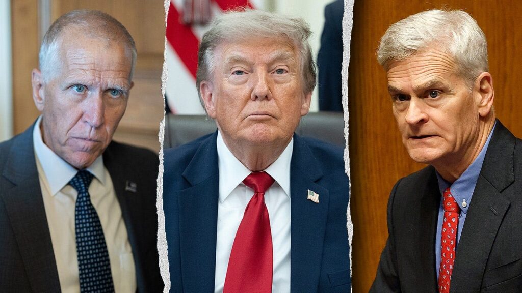 GOP civil war erupts over Trump’s latest agenda push as key Republicans threaten to sink megabill GOP civil war erupts over Trump’s latest agenda push as key Republicans threaten to sink megabill