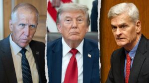 GOP civil war erupts over Trump’s latest agenda push as key Republicans threaten to sink megabill
