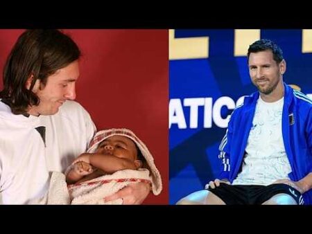 ‘That’s crazy’: Messi reflects on iconic photo with baby Lamine Yamal