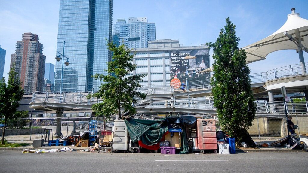SEE IT: Massive NYC homeless encampment fuels backlash against Mamdani SEE IT: Massive NYC homeless encampment fuels backlash against Mamdani