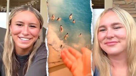 Sisters in viral video reveal truth of ‘eerie’ family photo they discovered at rental home