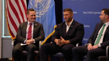 Mike Waltz, Tim Tebow launch effort to combat online child exploitation: ‘It’s happening in their backyard’ Mike Waltz, Tim Tebow launch effort to combat online child exploitation: ‘It’s happening in their backyard’