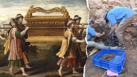 Archaeologists make unusual find near site where Ark of the Covenant was once kept Archaeologists make unusual find near site where Ark of the Covenant was once kept