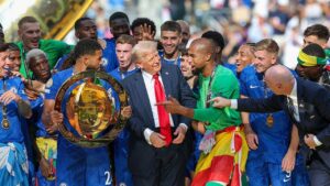 Trump to present FIFA World Cup winners with trophy Trump to present FIFA World Cup winners with trophy