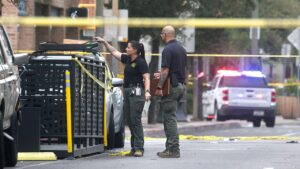 Gunman charged after wounding 9 in Tucson nightlife shooting before cop takes him down Gunman charged after wounding 9 in Tucson nightlife shooting before cop takes him down