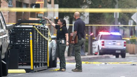 Gunman charged after wounding 9 in Tucson nightlife shooting before cop takes him down Gunman charged after wounding 9 in Tucson nightlife shooting before cop takes him down