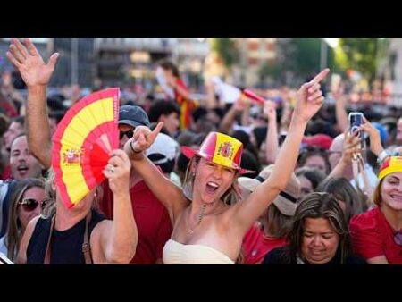 “A huge joy”: Madrid wakes up celebrating Spain’s historic victory