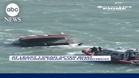 At least 1 dead after boat catches fire near Alcatraz