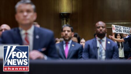 Protesters INTERRUPT Hegseth during Hill hearing Protesters INTERRUPT Hegseth during Hill hearing