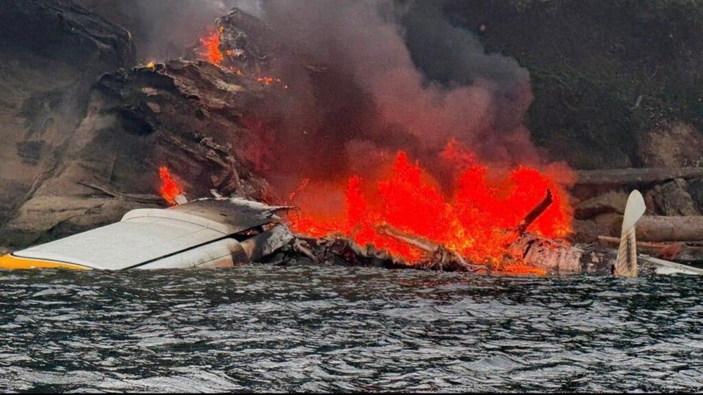Multiple injured after floatplane makes emergency landing, catches fire off Washington coast Multiple injured after floatplane makes emergency landing, catches fire off Washington coast