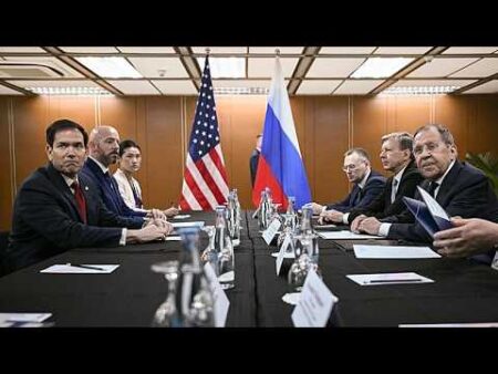 Lavrov tells Rubio ‘unacceptable’ for US to continue arms sales to Kyiv
