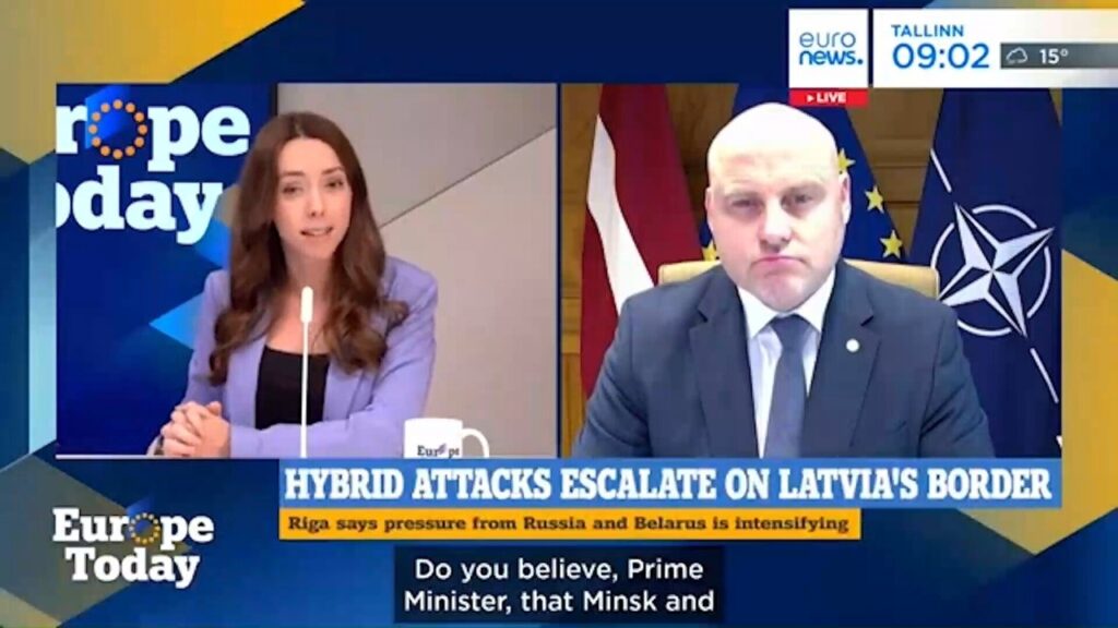 Latvian PM: Putin targets Latvia “because he is losing in Ukraine”