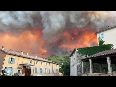 Euronews in Cotignac: How a historic French village survived a night of wildfire