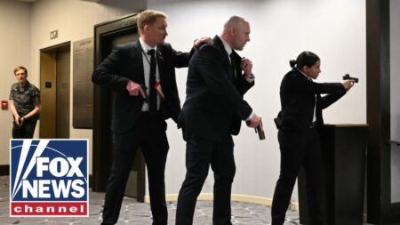 Security going ‘ALL OUT’ for rescheduled White House Correspondents’ Dinner Security going ‘ALL OUT’ for rescheduled White House Correspondents’ Dinner