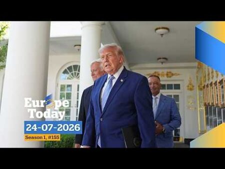LIVE: Trump imposes new tariffs as EU agrees fresh sanctions on Russia | Europe Today #155