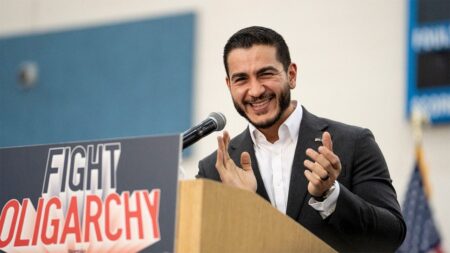 Far-left Senate hopeful explains ‘ogre on a pike’ remark after getting torched by his own party