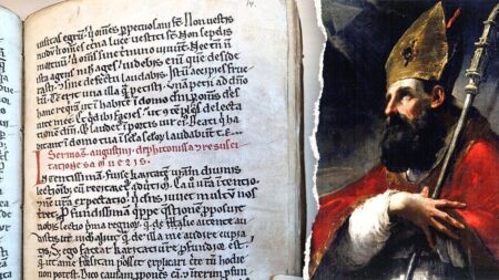 Lost sermons from one of Christianity’s greatest saints discovered after 1,600 years