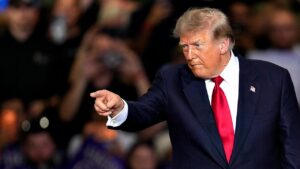 Trump says US will ‘beat the f—— s— out of them’ after Iran launches surprise missile strike