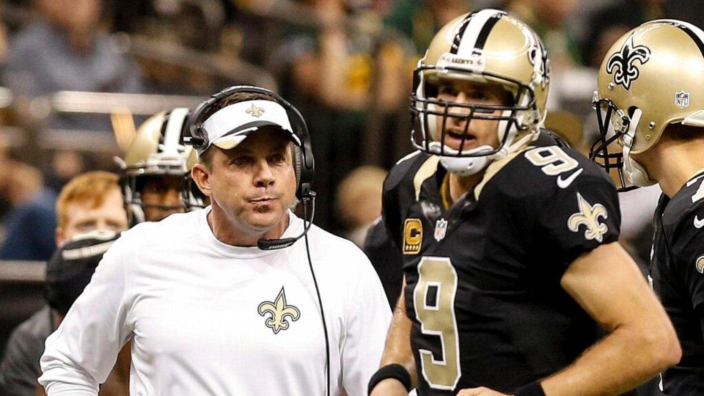 Sean Payton wipes away tears after Drew Brees asks him for incredible Hall of Fame honor Sean Payton wipes away tears after Drew Brees asks him for incredible Hall of Fame honor