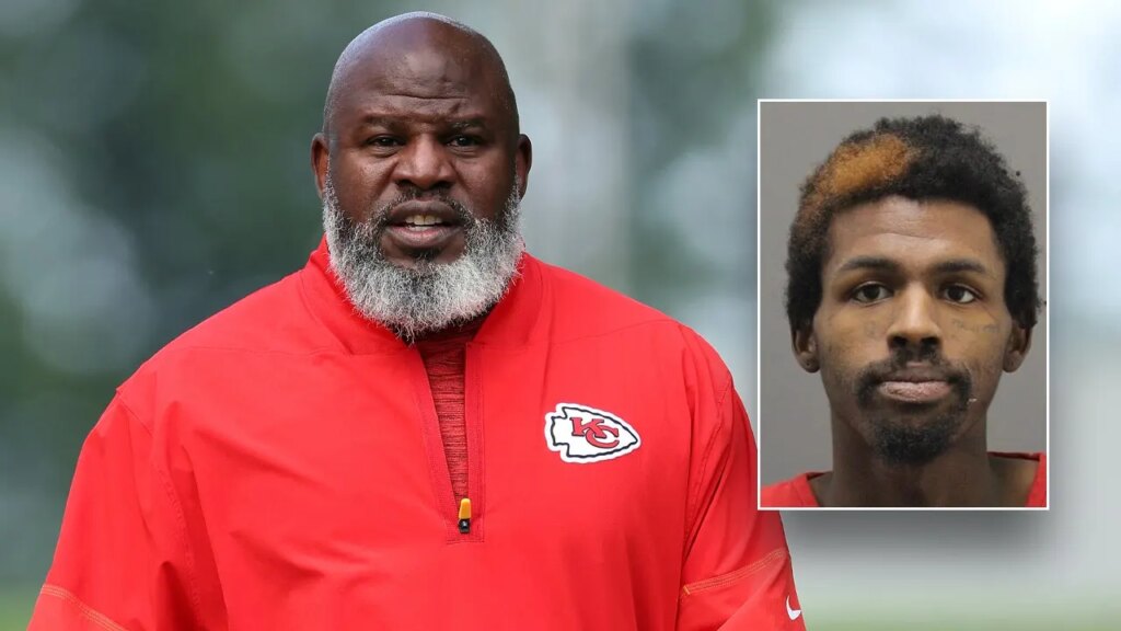 Chiefs’ Eric Bieniemy’s son won’t face court until mental health evaluation after allegedly shooting mother Chiefs’ Eric Bieniemy’s son won’t face court until mental health evaluation after allegedly shooting mother