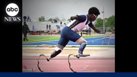 America Strong: Rising high School Junior chases dreams on the track field America Strong: Rising high School Junior chases dreams on the track field
