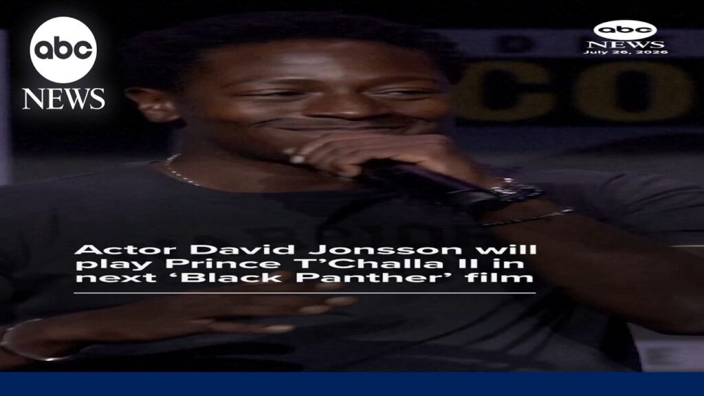 David Jonsson to play Prince T’Challa II in next ‘Black Panther’ film