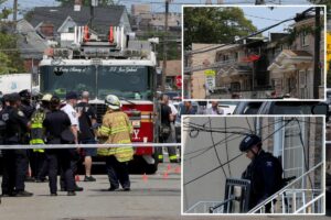 Cops fatally shoot maniac armed with shotgun outside NYC house — then find 2 dead inside: sources Cops fatally shoot maniac armed with shotgun outside NYC house — then find 2 dead inside: sources