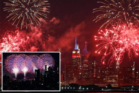 Macy’s Fourth of July fireworks spectacular light up the NYC sky