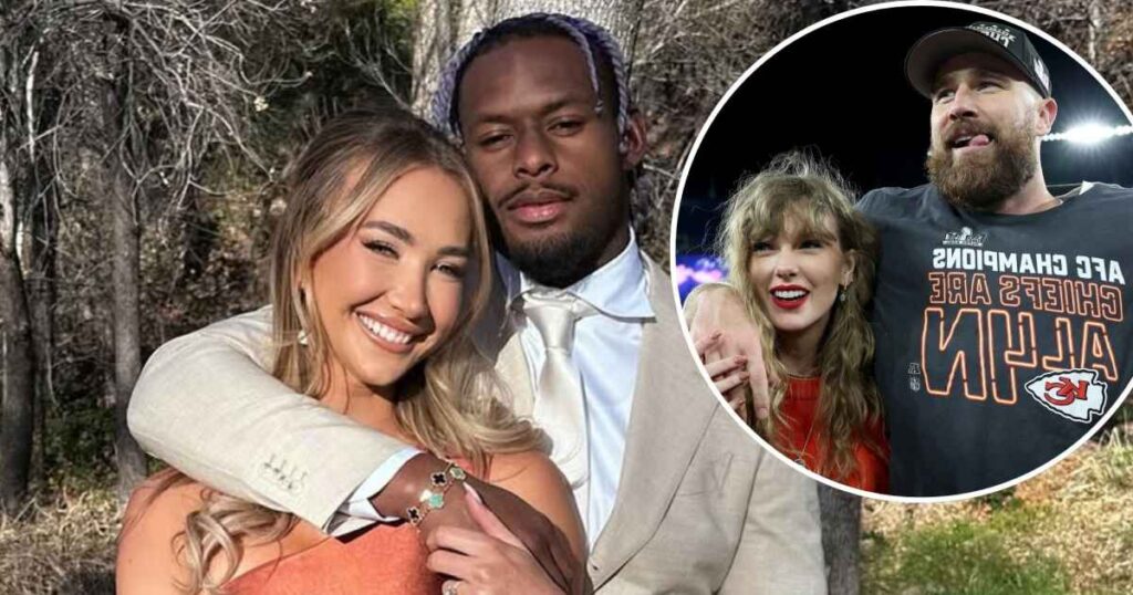 Inside NFL Star Juju Smith-Schuster’s Wedding, Attended By Newlyweds Taylor Swift and Travis Kelce