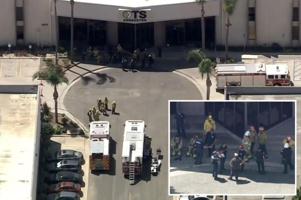 Hazmat crews rush to Huntington Beach after chemical reaction forces evacuations Hazmat crews rush to Huntington Beach after chemical reaction forces evacuations