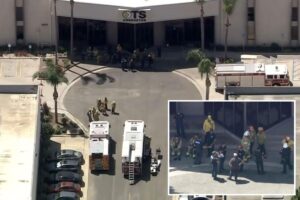 Hazmat crews rush to Huntington Beach after chemical reaction forces evacuations