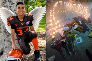 Teen with dreams of making the NFL stabbed to death in SoCal as suspects still on the loose Teen with dreams of making the NFL stabbed to death in SoCal as suspects still on the loose
