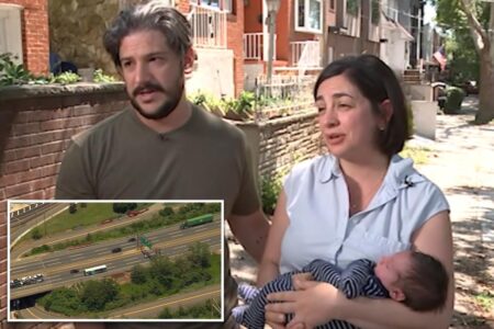 Mom delivers ‘healthy’ baby on NJ turnpike, uses phone charger to clamp umbilical cord
