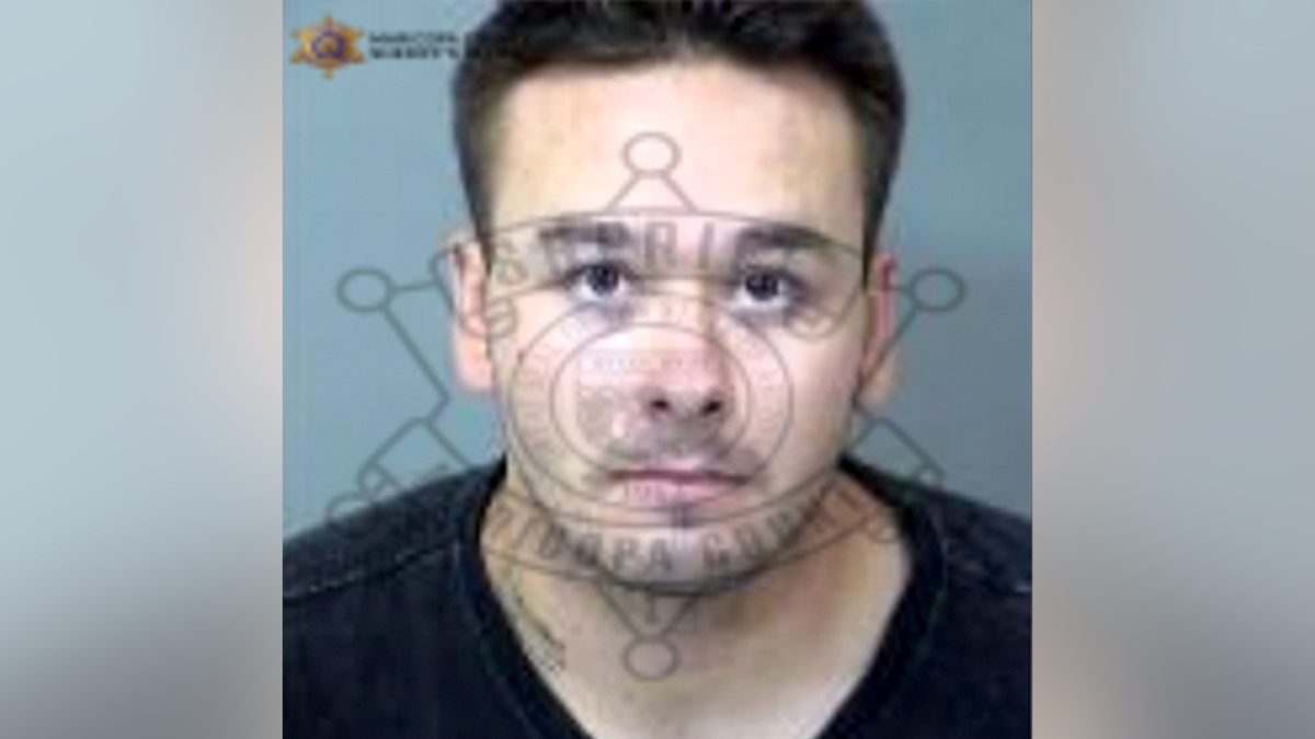 Booking photo of Domonic Rodolico, who faces homicide charges in the death of Arianna Bailey Jones