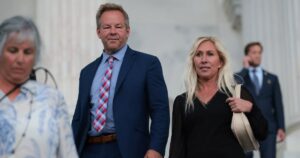Marjorie Taylor Greene Marries Fiance Brian Glenn in Las Vegas, Hits Casino After Wedding