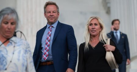 Marjorie Taylor Greene Marries Fiance Brian Glenn in Las Vegas, Hits Casino After Wedding