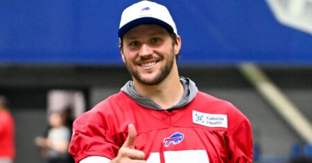 Bills’ Josh Allen Explains Why He’s Not Putting Pressure on Himself Ahead of Team’s Super Bowl Push (Exclusive)