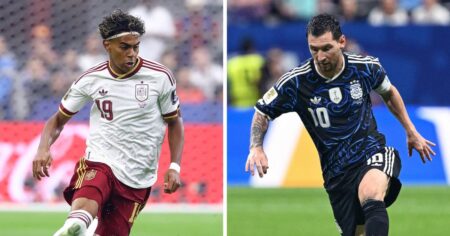 Lionel Messi’s Photo Holding Baby Lamine Yamal Goes Viral Before Their World Cup Showdown