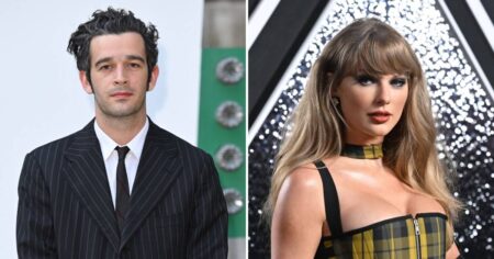 Matty Healy Steps Out With His Fiancee in LA as Taylor Swift Marries Travis Kelce in New York