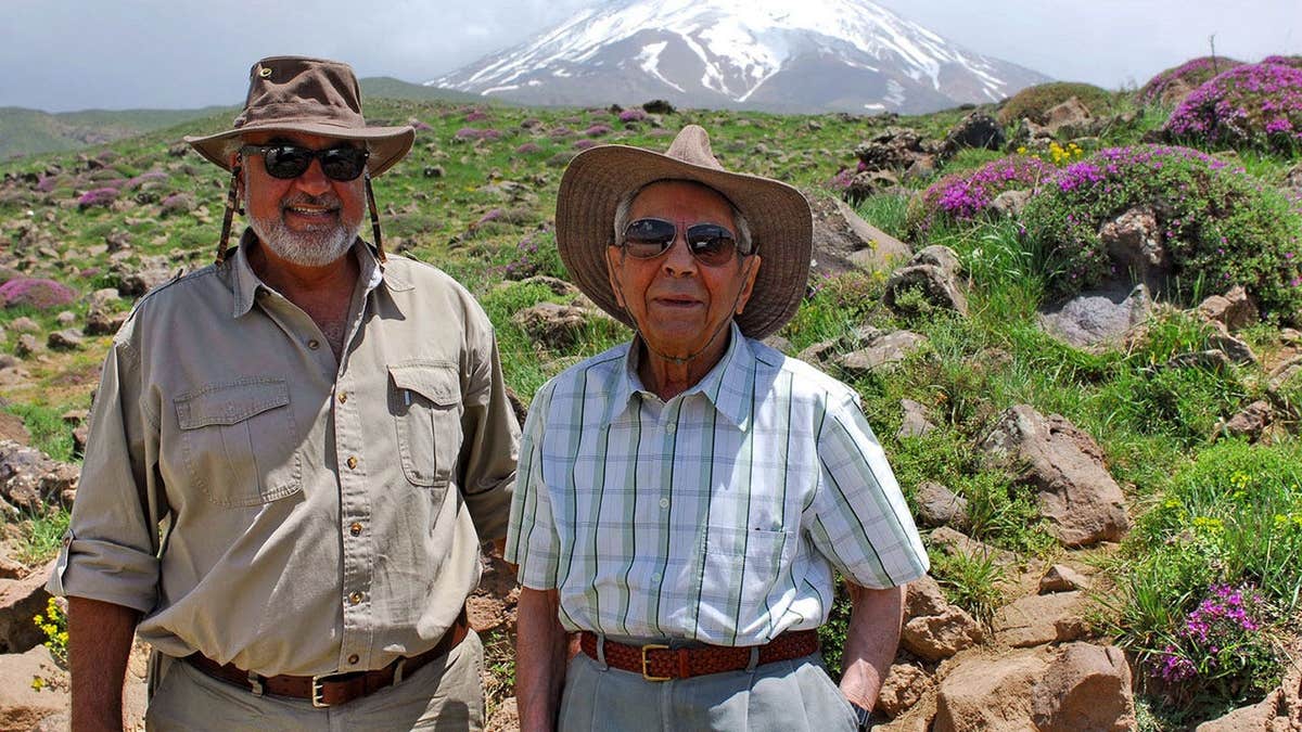 Morad Tahbaz with Eskandar Firouz in Iran
