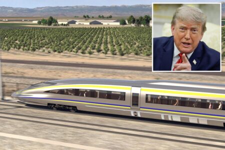 California high-speed rail seeks federal funds despite Trump pulling back B